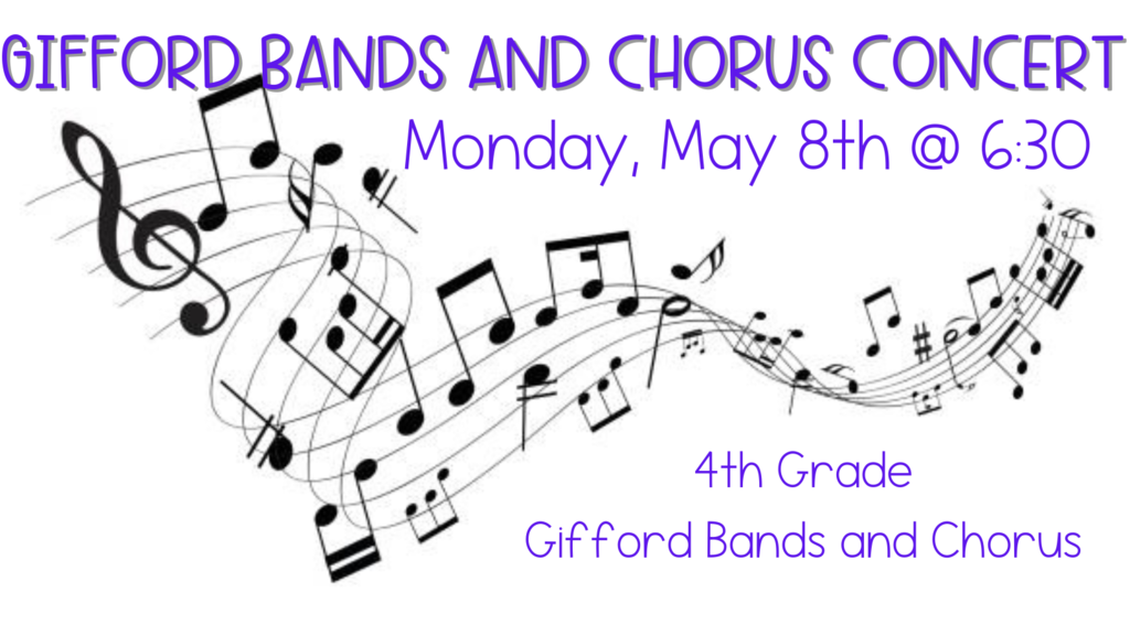 GGS Concert 5/8 @ 6:30